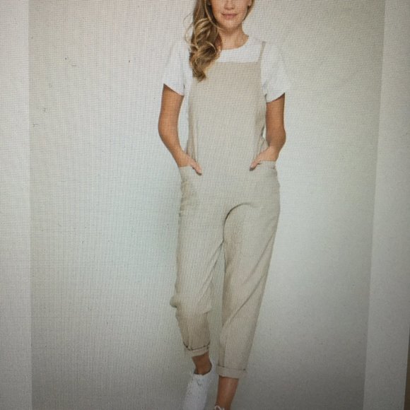 Pants - Lindsey Linen Washed Jumpsuit